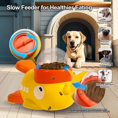 PawCraze Duck IQ Puzzle Feeder