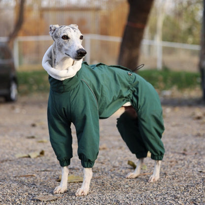 Winter Windproof Fleece Onesie Italian Greyhound Whippet Clothes