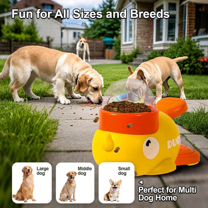 PawCraze Duck IQ Puzzle Feeder