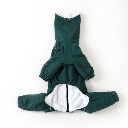 Winter Windproof Fleece Onesie Italian Greyhound Whippet Clothes