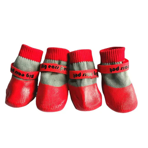 Cozy Waterproof Pet Boots – Winter Protection & Comfort