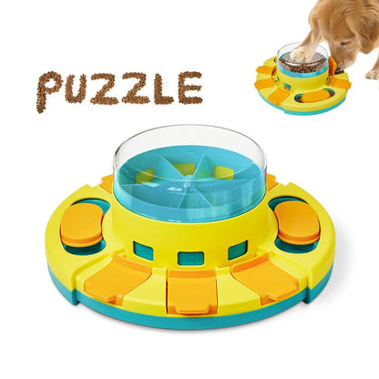 Paw Pump Puzzle Feeder