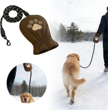 PawCraze™ Winter Hand Warmer Leash for Dog Walking
