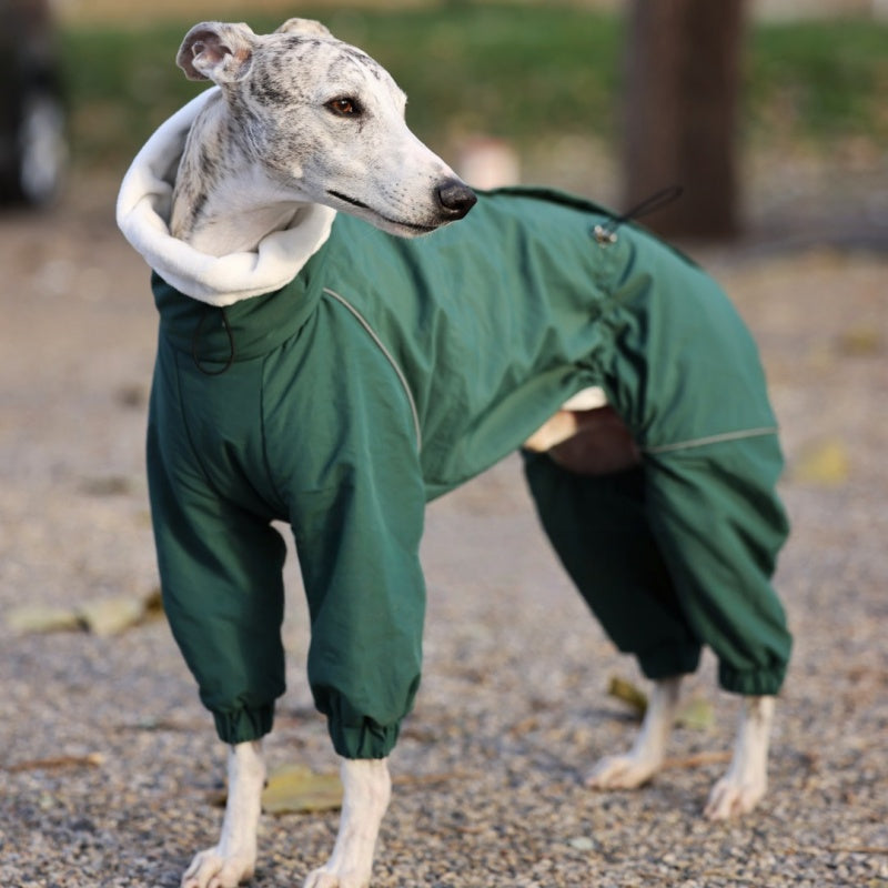 Winter Windproof Fleece Onesie Italian Greyhound Whippet Clothes