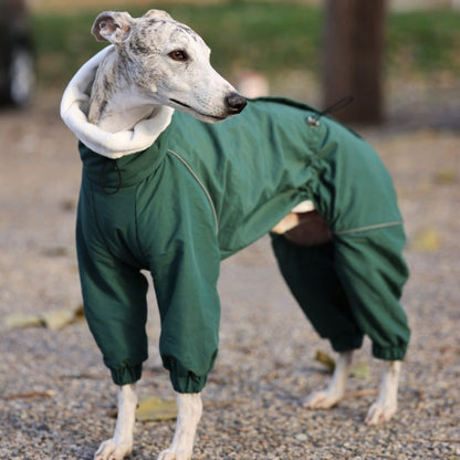 Winter Windproof Fleece Onesie Italian Greyhound Whippet Clothes