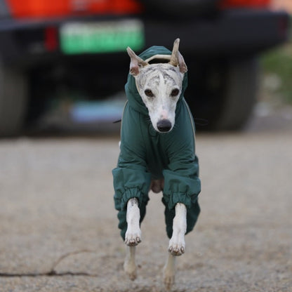 Winter Windproof Fleece Onesie Italian Greyhound Whippet Clothes