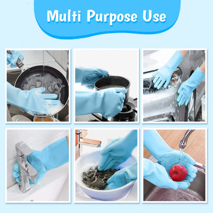 Rubber Scrubbers - Pet Bathing & Grooming Gloves
