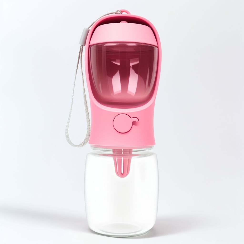 2-in-1 Portable Dog Water & Food Bottle