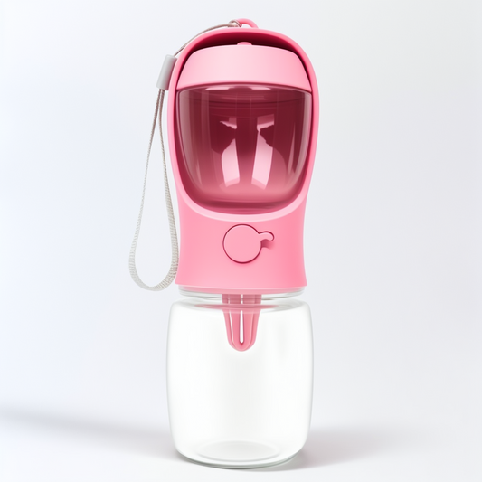 2-in-1 Portable Dog Water & Food Bottle