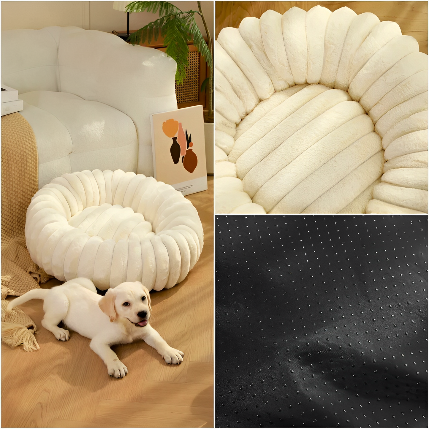 Donut Dog Bed – Calming & Cozy Comfort