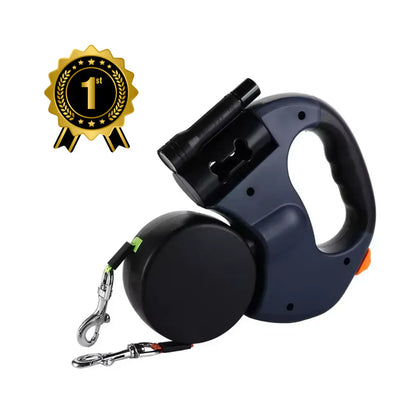 Premium 3M Double Dog Leash with LED