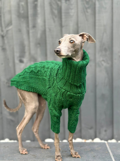 Emerald Italian Greyhound Sweater