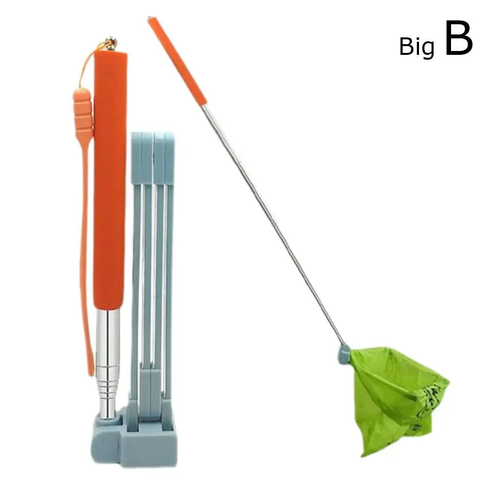 Effortless Cleanup with Our Foldable Long Handle Dog Poop Scooper - Perfect for Pet Lovers!