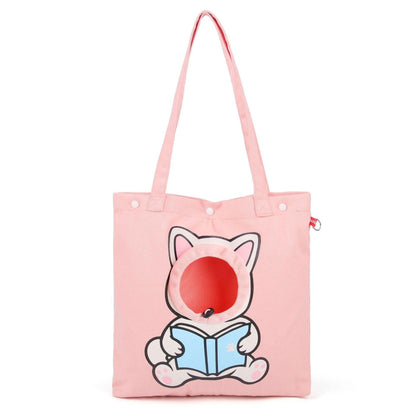 Canvas Pet Carrier Shoulder Bag for Cats & Small Dogs