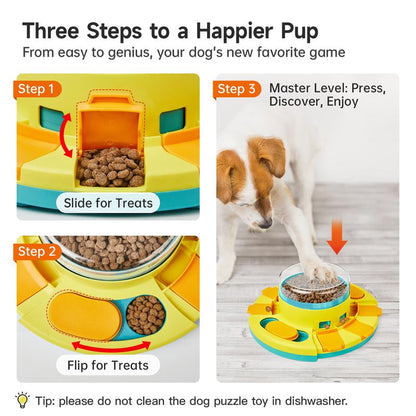 Paw Pump Puzzle Feeder