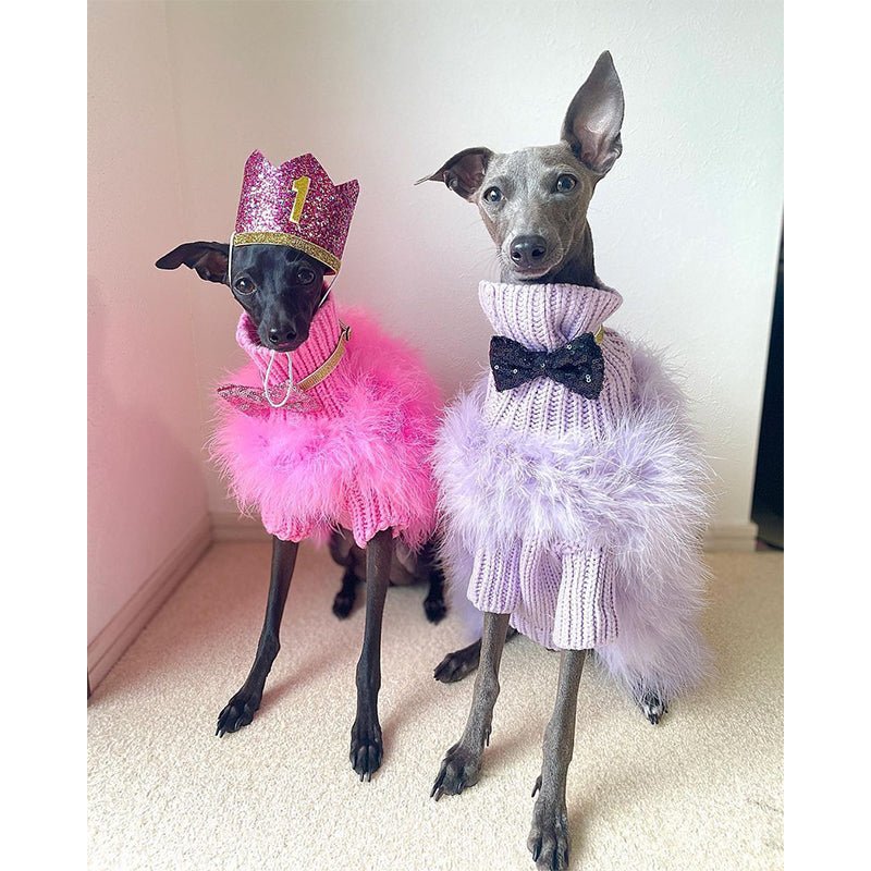 Faux Fur Sweater for Italian Greyhound Whippet