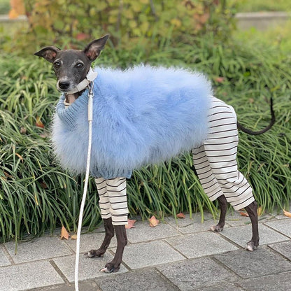 Faux Fur Sweater for Italian Greyhound Whippet