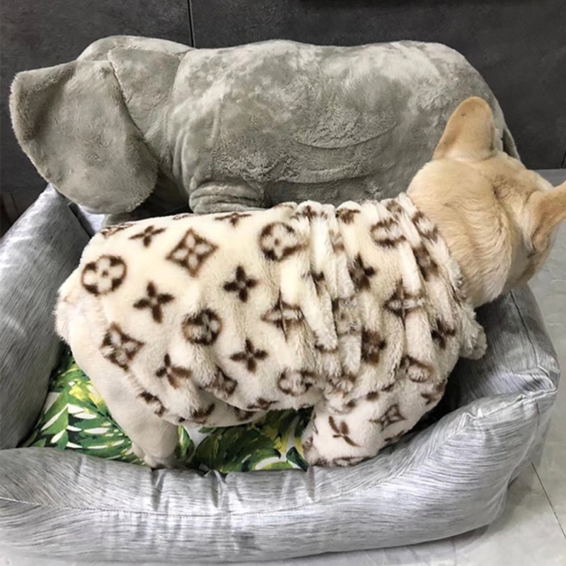 Faux Fur Zip Coat Jacket Dog Clothes Hot Likes