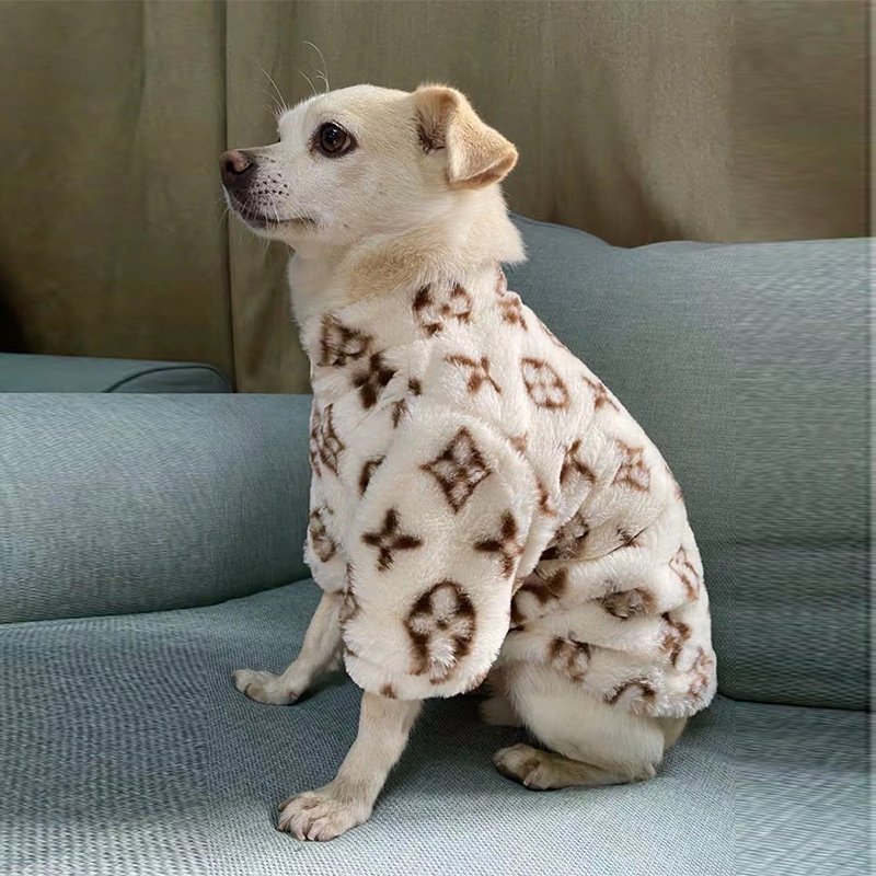 Faux Fur Zip Coat Jacket Dog Clothes Hot Likes