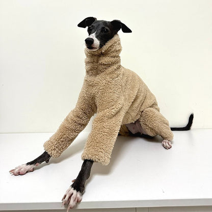 Fleece Onesie Italian Greyhound Whippet Dog Clothes