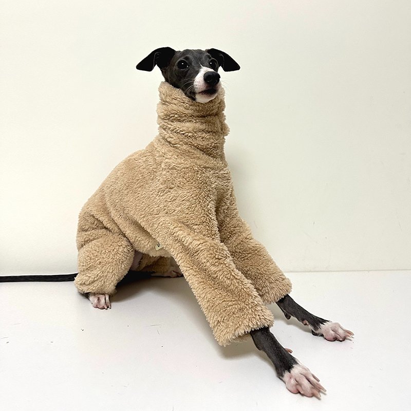 Fleece Onesie Italian Greyhound Whippet Dog Clothes