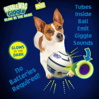 Glow & Giggle Ball Interactive Dog Toy - As Seen On TV