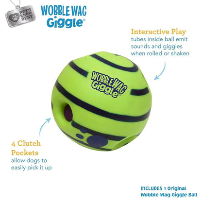 Glow & Giggle Ball Interactive Dog Toy - As Seen On TV