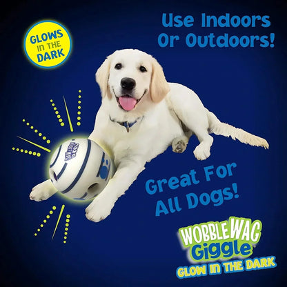 Glow & Giggle Ball Interactive Dog Toy - As Seen On TV