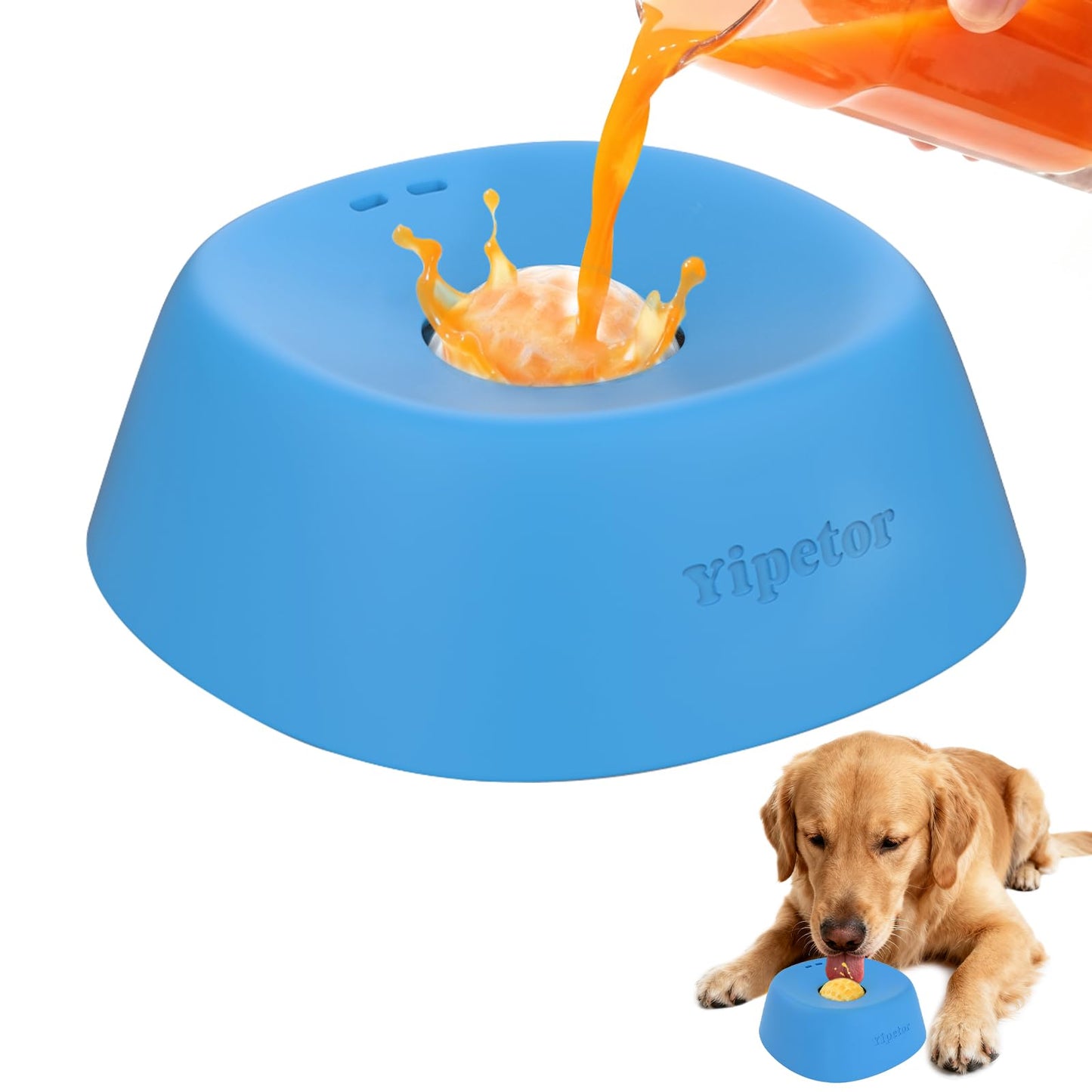 Dogs Liquid Lick Bowl