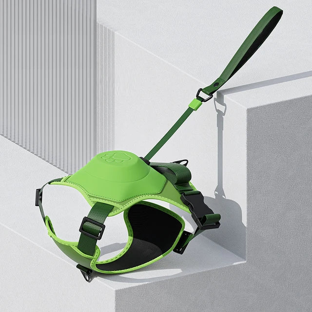 Adjustable Anti-Pull Harness For Dogs With Leash