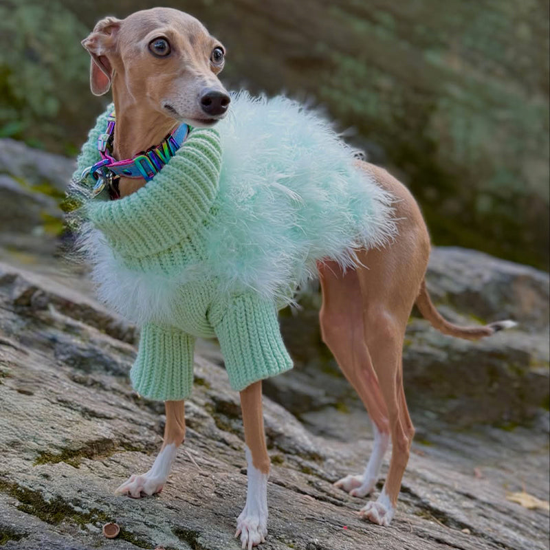 Faux Fur Sweater for Italian Greyhound Whippet