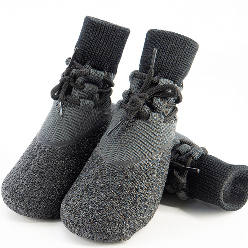Waterproof Dog Booties Non-Slip Anti-Dirty Socks Hook&Loop Straps