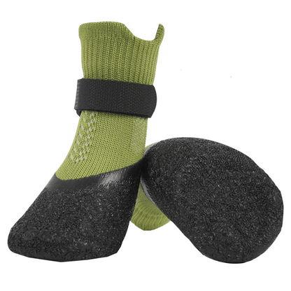 Waterproof Dog Booties Non-Slip Anti-Dirty Socks Hook&Loop Straps
