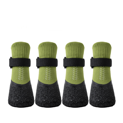 Waterproof Dog Booties Non-Slip Anti-Dirty Socks Hook&Loop Straps