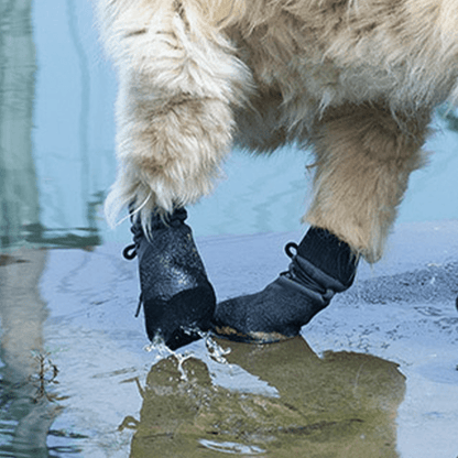 Waterproof Dog Booties Non-Slip Anti-Dirty Socks Hook&Loop Straps